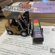 Mini Alloy-Gabelstapler Fernbedienung Spielzeug Hebezeuge Multifunktions-Engineering-Fahrzeugmodell für Elektrospray-Sprühspielzeug-Legierungs-Engineering-Gabelstapler