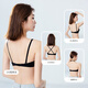 
Langsha underwear women's new small breasts look big and gather up top support adjustable Chinese style embroidery beauty salon breast breathable bra RX-Summer comic-pink skin color M