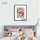 Sanwei Death NYC autographed limited edition Doraemon decorative painting birthday gift