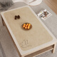Apocalypse German quality Japanese simple and elegant tea table mat without washing, waterproof and oilproof leather table mat table cloth rectangular dining table mat A1049 turns waste into treasure 80*135cm