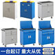 An Junsheng Tool Cabinet Workshop Multi-drawer Lockable Mobile Wheeled Tool Cart Workbench Customized for Heavy Auto Repair Practical One-Door Tool Cabinet Wheeled Blue