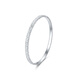 Mengjinyuan Platinum Bracelet PT950 Crushed Ice Bracelet Platinum Bracelet Car Flower Bracelet Birthday Gift for Wife