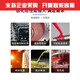
XMSJ Kesaixin 1587 High temperature resistant transparent silicone rubber metal flat sealant engine repair waterproof sealant 1592 red 310ml whole box/50 pieces