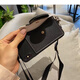 SwitchEasyQUKXF Crossbody Strap Coin Wallet 13promax Mobile Case 12pro for Apple 11 Anti-fall iPhone Black Shell-Mini Coin Wallet + Handle Rope iPhone 13