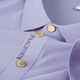 Joeone Mercerated Markless Iron-Free Polo-Hemd Kurzärärmelte Herren Sommer Elastic Ice Seide Atmungsfreies lässiges Revers T-Shirt Lan Zi 701 5xl 195-215jin [Jin ist 0,5 kg]