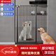 
Mo Peng staircase guardrail baby protective door railing children baby safety isolation door pet fence heightened pole dog fence heightened black height 103 railing gap 5.5CM plus installation screw width 217-226.9CM