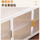 Smart Father steel storage cabinet baby feeding table baby supplies storage cabinet floor-standing multi-layer large-capacity toy storage rack pearl white-5 layers high 157cm long 80 wide 42cm free wheel
