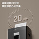 Deli Deli Paper Shredder 23L Черно немецкий Стандарт 5 Высокая конфиденциальность может быть использована для раздавливания бумаги для офисного оборудования Одиночное время 8 кусоч