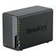 群晖（Synology） DS225+四核心 两盘位 NAS 网络存储服务器 企业团队办公 私有云 文件共享备份 黑色 8TB版（含2块群晖原厂4TB硬盘）