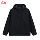 Li Ning Chaqueta de carga tres en uno Hombres y mujeres resistentes al agua 25 Nuevo senderismo de montañismo conmutador de viento deportivo AWBV077