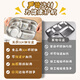MAXCOOK 美厨316L不锈钢分格饭盒可微波炉分格餐盘带盖便携外带学生饭盒上班族 【304钢】5格带盖 卡皮 MCWA7374