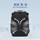 GMT For Kids Schoolbags Junior and Senior High School Ecorst Sacke Capace Sackepack High Appay Protection Spine and épaules Grade 7-13 Men Black Solid Color Trendpro