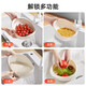 Household rice washing artifact, rice washing sieve, rice washing basin, no leakage of rice, kitchen household kitchen small electrical accessories, transparent
