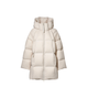 Kangbo Mid-longitud de la chaqueta de hojaldre para mujeres en invierno Nueva chaqueta de moda tibia suelta S (80-120Jin [Jin equivale a 0.5 kg])