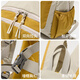 Fouvor Firefox Bag de escape Ligero Pequeña mochila 2025 NUEVA MARCA MARCA CHIRANS CHISKING LACK BOLS DE Vacaciones Mañana Amarillo Amarillo
