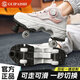 GuipaisHI (GUIPAISHI) Children's Rambling Shoes Girls Summer 2024 New Boys Invisible Four-Wheel Retractable Shoes Girls Roller Skates 9922 Toner Large Four-Wheel Brake Version 33