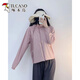 Woodpecker Sun Protection Vêtements pour femmes Fil original respirant 2025 Été design lâche Veste à manches longues minces ultraviolets Sun Protection Vêtements rose L