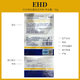 EHD tooth cleansing powder whitening and removing yellowing and cleaning tartar removal tooth stains yellow teeth remove bad breath smoke stains mint fragrance toothpaste powder