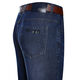 Lilang summer thin men's jeans business loose straight casual pants cotton jeans medium large size trousers men 3886 medium blue 29