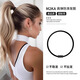 M2KA invisible traceless hair tie for women with high ponytail, high elasticity and durable hair rope, 2mm hair rope, black 8 pieces