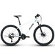 XIDESHENGENBEBOT BIKE SONNE 700 SHIMANO 18-Gang-Ölbremse 27,5-Rad Aluminium Rahmen Fitnessbike Sunny gelb/gebürstet Silber 17 Zoll