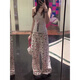 Eva Junjun Jiang American hot girl low waist animal print casual sports pants for women design and versatile trousers white-Xintang P95 3XL