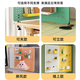 Yonghuan Wandlagerstange runde Lochform Wand Lernschreibtisch Wand Magnet Saugmagnet Schreibtisch Paket 1473x36.5 cm