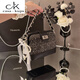 Casa-Kupsck Light Luxury Hot Diamond Clip Clip Sacd для женщин 2025 Новая сумка с оболочкой универсальная джинсовая джинсовый