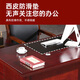 Zhongwei (ZHONGWEI) simple modern minimalist boss desk manager desk work table president desk 1.4 meters desk with side cabinet high density