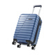 AMERICAN TOURISTER Student suitcase BF9 universal wheel 20-inch 26-inch trolley case ultra-light TSA customs lock overseas travel case blue_[Send. Box cover + packing. strap] 20-inch