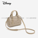 Sac d'oreiller Disney Boston Sac à main de niche de niche pour femmes à une épaule Sac à glissière officiel authentique léger beige léger