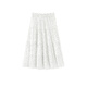 Semir -Rock Frauen elastischer Taillenkuchen vielseitig 2025 Sommer Textur Chiffon Langer Rock Druppen 107425120060