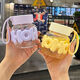 
Anti-scalding heat-resistant shake cup cycling bicycle accessories milk soy milk cup mini fat cup glass coffee cup 1 color random