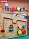 Blaue Farbe Er Outdoor Percussion Instrument Kindergarten Vergnügungspark Community Kinderpercussion Instrument Sound Drum Kombination kann maßgeschneidert werden 12