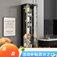 桓保老树意式极简双门玻璃酒柜烤漆靠墙展示柜客厅储物柜轻奢简约餐边柜 1098#1.4米长