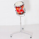
FLOFAIR Percussion Orchestra Tinto Drum Red Painted National Five Tones Pai Drum School Orchestra Pai Drum Tang Drum 5# Drum