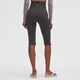 Lululemon 丨 Groove Women's Sports Брюки с высокой талией зарезаны в средней длине брюки 15 'LW5HK2S Graphite Grey S /6