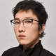 
Connant (CONANT) aspherical myopia glasses can match the degree of 9766 Academy Feng Siwen eyebrow wire frame titanium alloy frame 144 Black silver-C2 with Connant 1.60 Laibao film lens