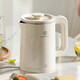 Liven kettle electric kettle double-layer anti-scalding kettle household large-capacity electric kettle all-steel seamless liner kettle top lid removable SH-S1030