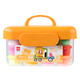 Deli [Niedriger Preis des gesamten Netzwerks] 24-Farben Ultra-leichter Tonfarbenfarbener Ton-Plastikine-Ton handgefertigtes DIY-Spielzeug mit Namen Aufklebern + Vollständige Set von Werkzeugen + Video-Tutorials Kindergeburtstag Geschenke