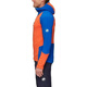 猛犸象MAMMUT 猛犸象Eiswand品牌Logo印花拼色连帽长袖夹克外套 蓝橘拼色 XL
