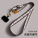 Mobile phone lanyard cross-body, carryable hanging neck chain rope, super beautiful women's pendant, adjustable mobile phone chain spacer mobile phone, retro totem mobile phone lanyard-Bai Bowen-1 set