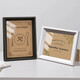 Photo frame empty frame table picture frame mounting 5 inches 6 inches 7 inches 8 inches simple hanging wall decoration wooden frame license frame coffee color 7 inches 13*18cm