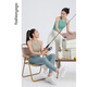 
Raft corega water drop beauty strap chest pad vest integrated woven quick-drying sleeveless fitness clothing yoga vest F14224 milk shake white S