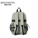 波斯丹顿（BOSTANTEN）轻量化双肩背包女户外旅行轻便防水中性风男学生电脑书包 绿色【轻量化选材___出行无负担