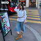 MIO Ouyang Didiluo Yutong same model Mio Gaotang Racing Women's 2025 new boxing Martin boots strap boots brown 37 (235mm)