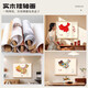 
New China map decoration paintings, living room, rental house scroll paintings, student dormitory bedside mural stickers 16851 80*60+ solid wood scrolls + oil canvas picture lanyard craftsmanship