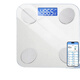 Xiaomi Youpin Mijia APP Huiding body fat scale Weight scale Household electronic scale Small charging body fat scale Home compact weighing scale Human body battery weighing Haoyuebai battery model