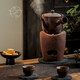 
Tea in the stove, home use, tea boiling water, pure hand-pulled old rock mud side large capacity firewood pot, Rongtian brew teapot, pine, cypress, firewood, 15913, Rongtian 750ml, 701mL (inclusive)-800mL (inclusive)