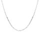 CHINA GOLD Pt950 platinum necklace men's and women's plain chain clavicle chain Valentine's Day birthday gift for girlfriend and boyfriend Platinum necklace about 2.8g
